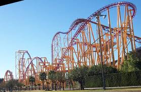 montanha russa